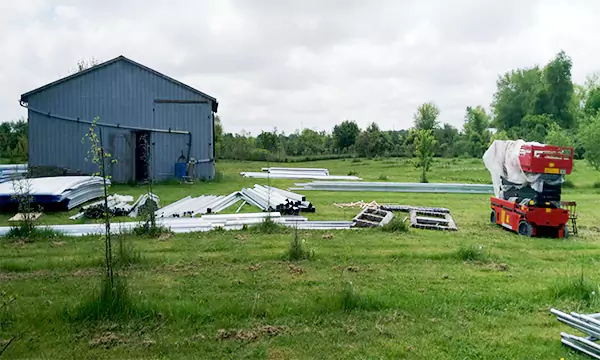 The Complete Process of Building a Greenhouse on a Farm in Canada