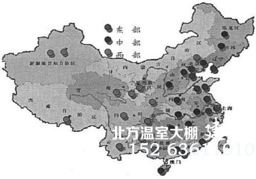 国家级农业科技示范园的建设分布