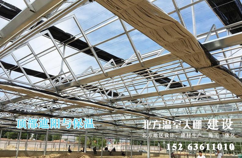 顶部电动遮阳与保温系统
